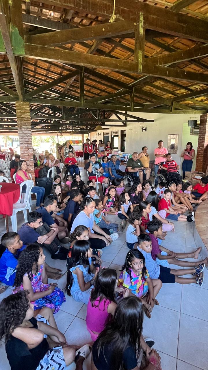 Sorteio de cestas lúdicas e brindes infantis